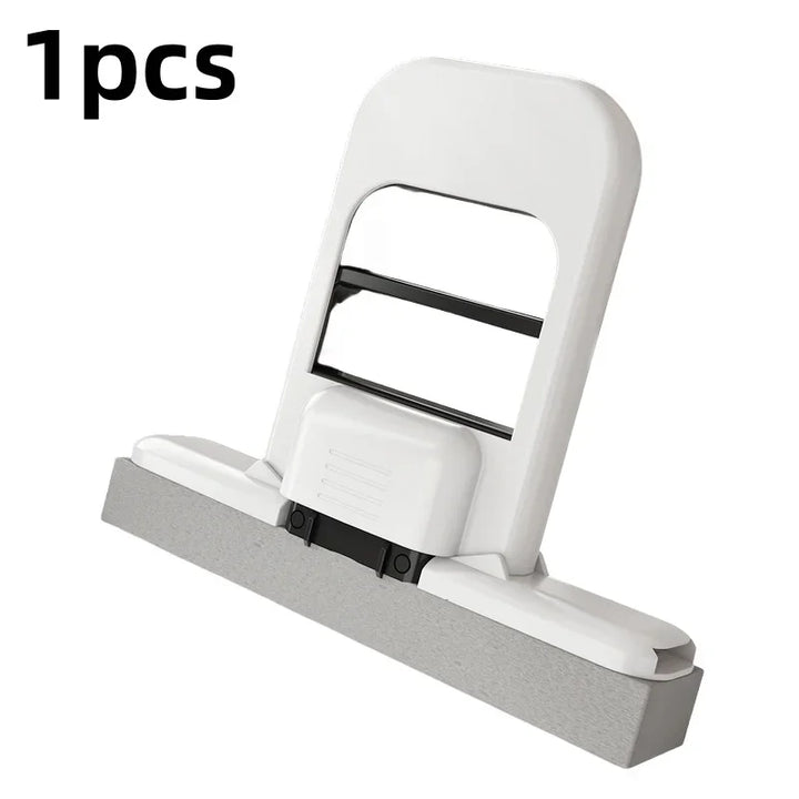 Desktop Window Cleaner Car Cleaning Tool Multifunctional Handheld Mop Mini Foldable Desktop Mop Hands-free Washing Sponge Mop