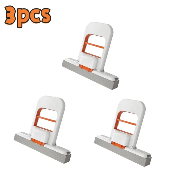 Desktop Window Cleaner Car Cleaning Tool Multifunctional Handheld Mop Mini Foldable Desktop Mop Hands-free Washing Sponge Mop